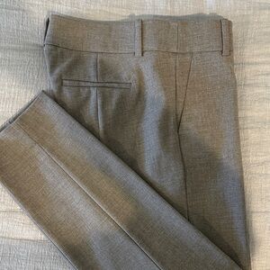 J. Crew Gray Straight Leg Pants
